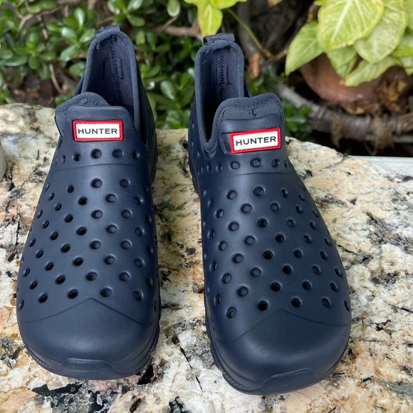 Hunter Kids Water Shoe Navy Size 3 Unisex new without tags - Picture 1 of 9
